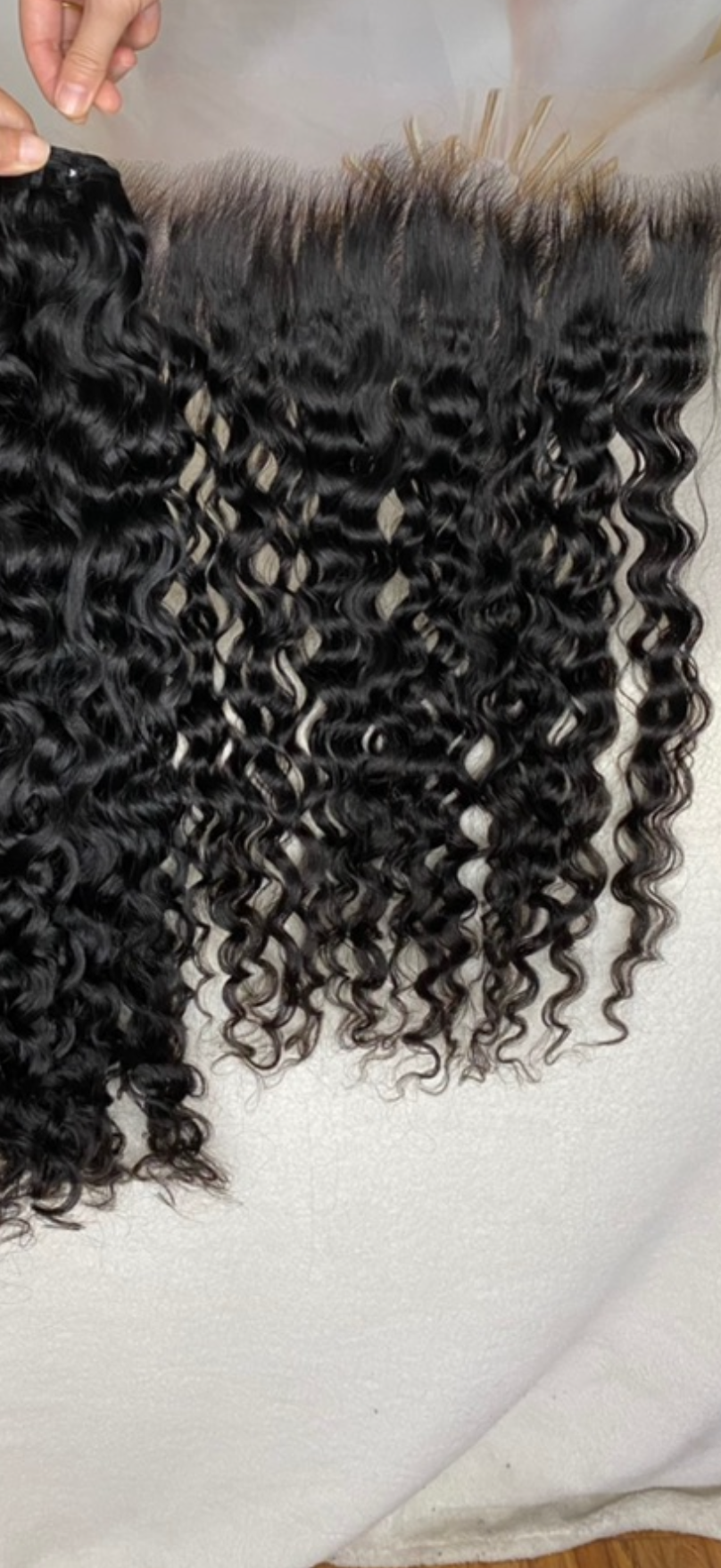 HD LACE FRONTAL/CLOSURE BURMESE CURLY
